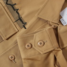 WTAPS Men's Jungle Brain Embroidered Jacket in Beige