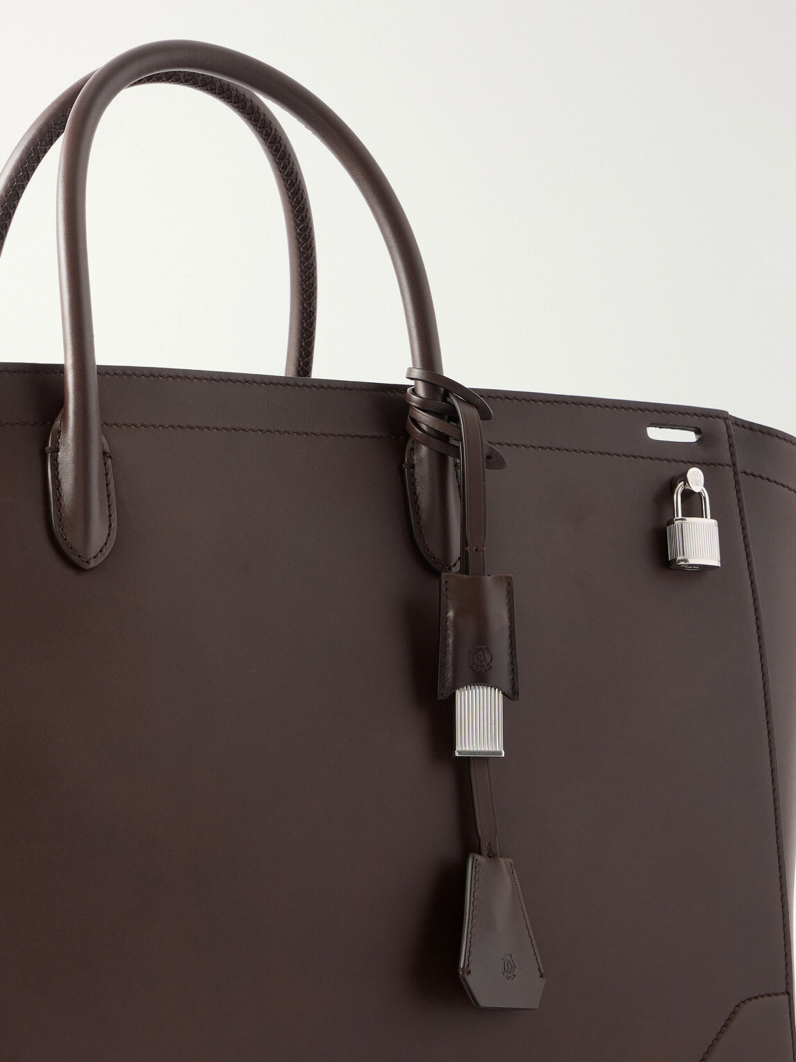Dunhill - Century 45 Patina-Leather Weekend Bag