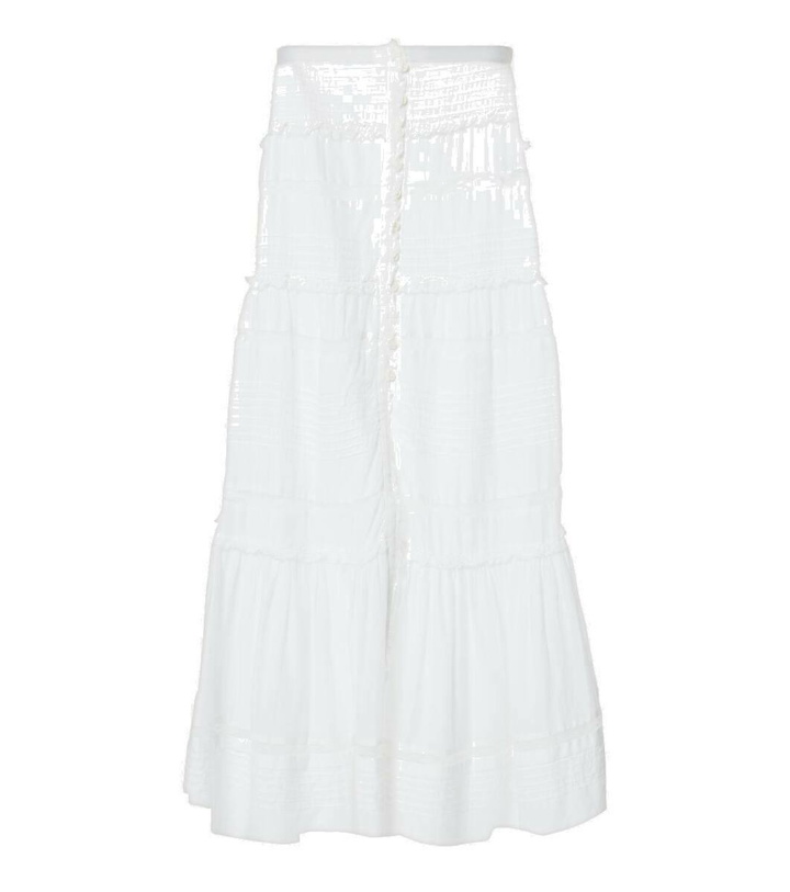 Photo: Marant Etoile Gihane cotton voile maxi skirt