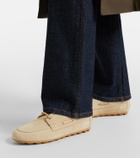 Hogan H693 suede boat shoes