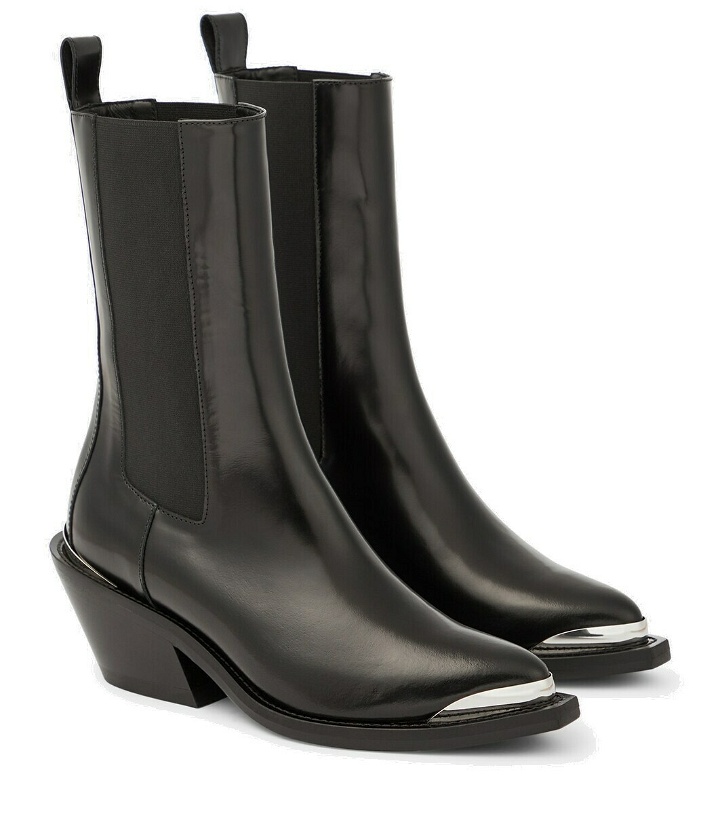 Photo: Dorothee Schumacher Leather Chelsea boots