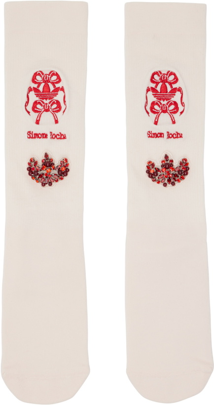 Photo: Simone Rocha Pink adidas Originals Edition Knee High Socks