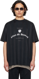 Han Kjobenhavn Black Football Jersey T-shirt