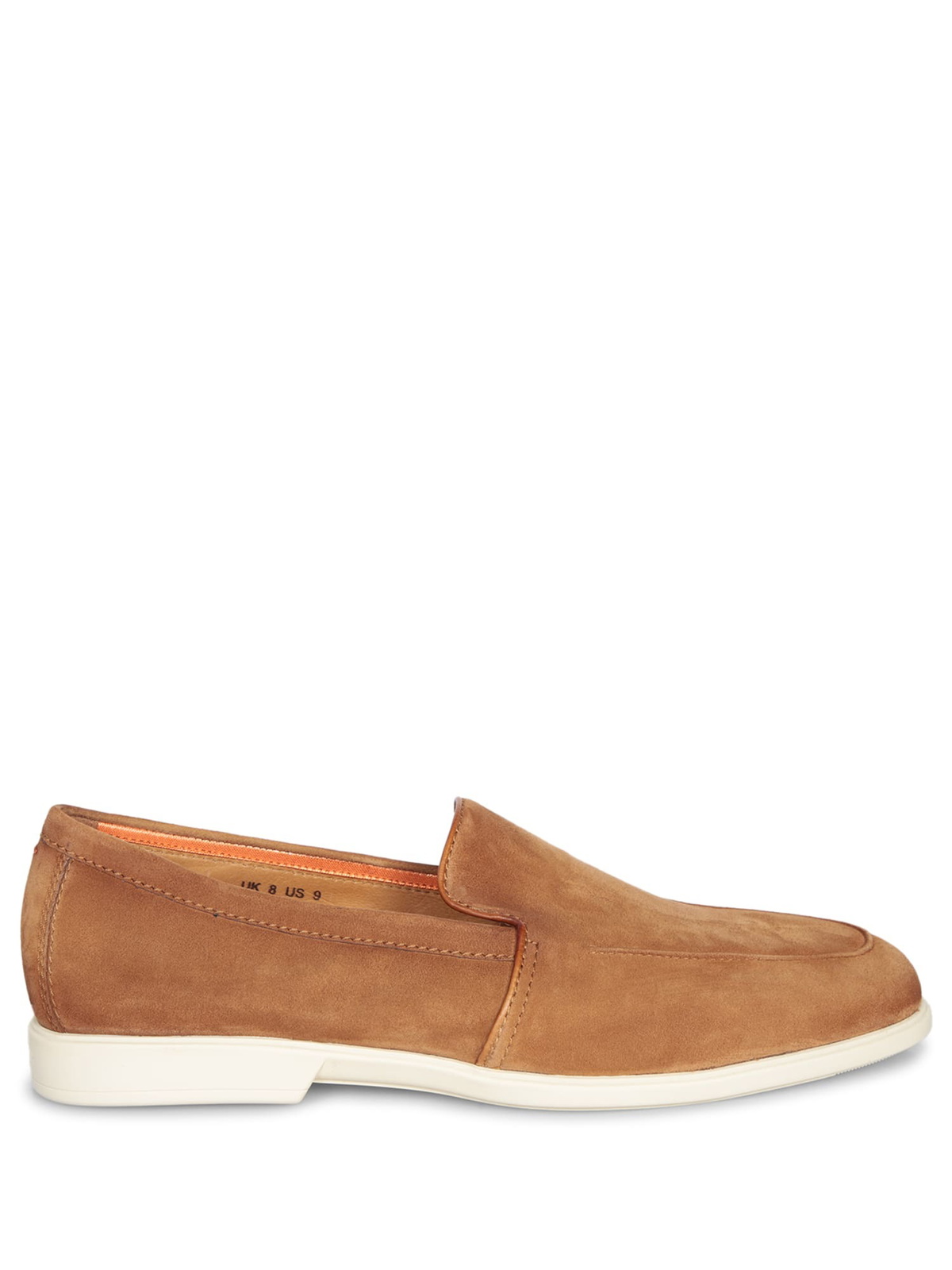 Santoni Malibu Suede Brown Loafer Santoni