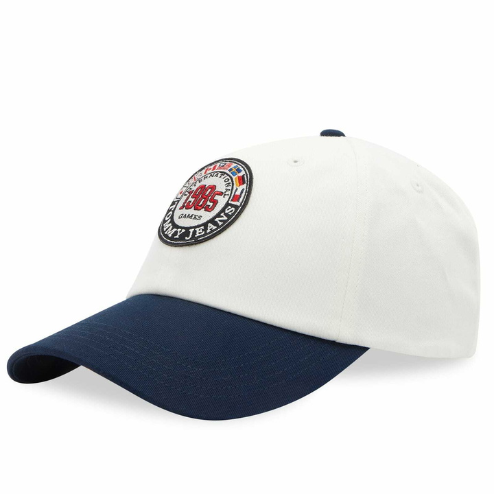 Photo: Tommy Jeans Men's Artchive Games Cap in Ancient White 