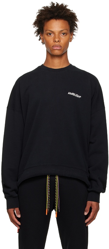 Photo: AMBUSH Black Multicord Sweatshirt