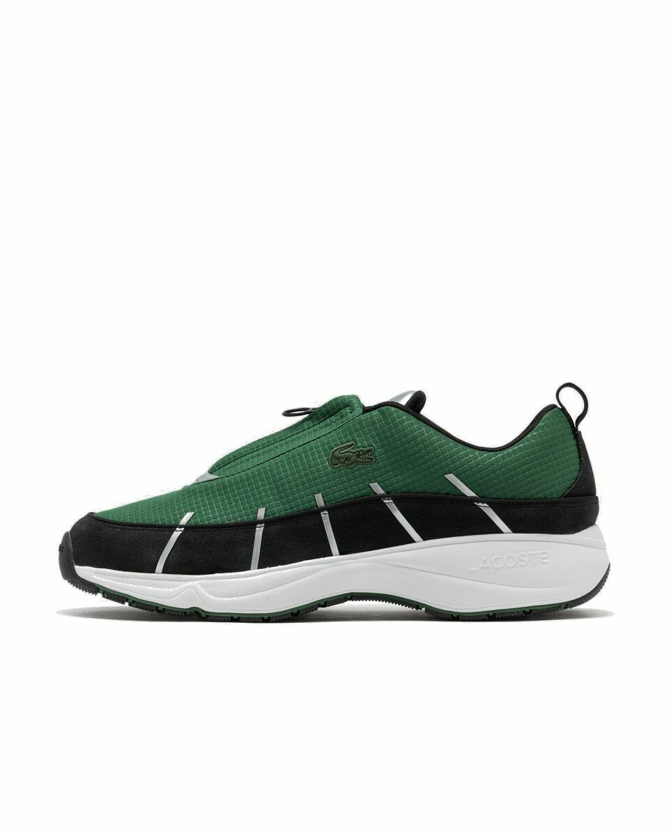 Photo: Lacoste Audyssor Zip Og 124 2 Sma Black/Green - Mens - Lowtop