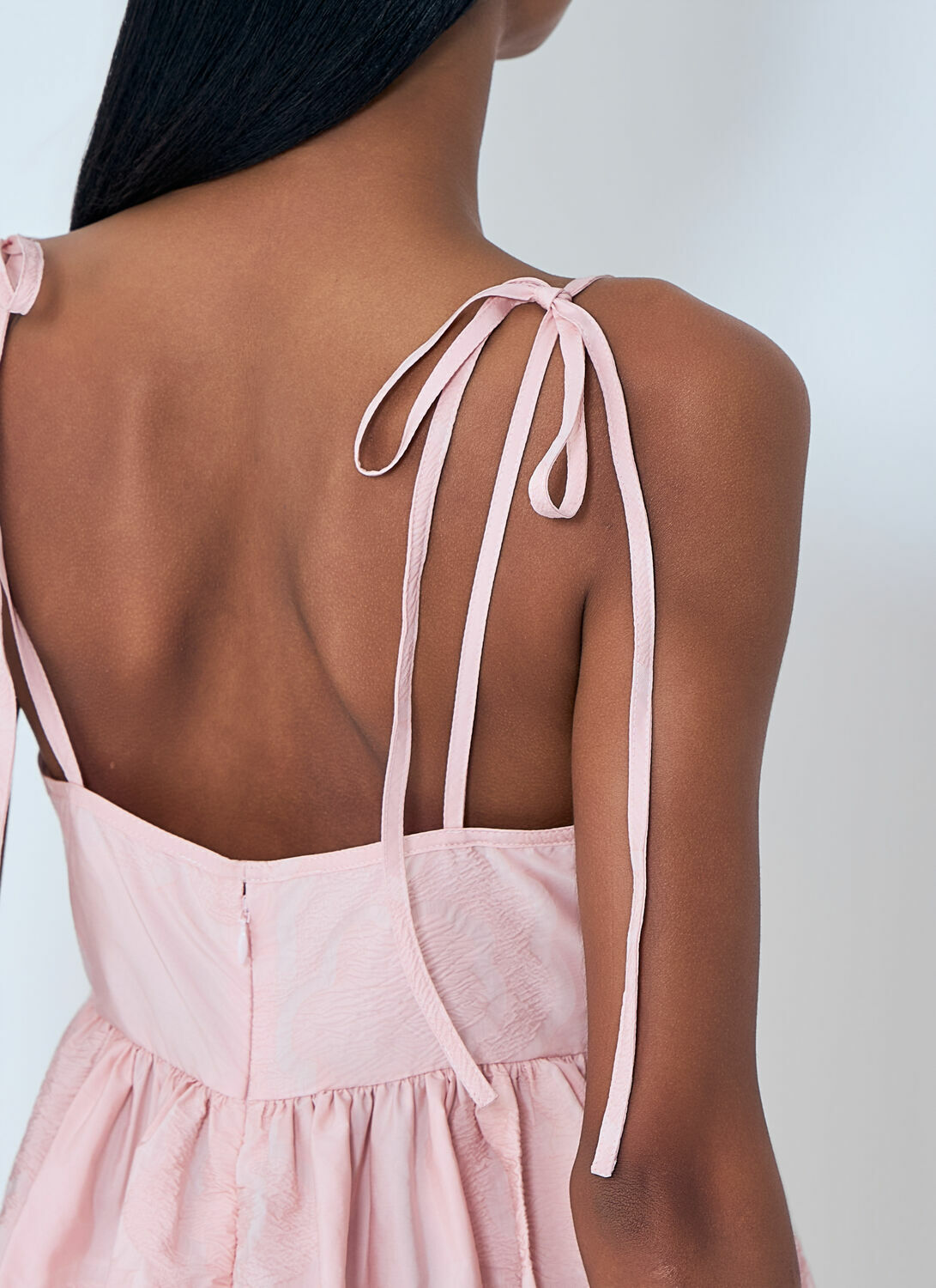 Cecilie Bahnsen Bralette Midi Alena Dress