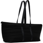PLEATS PLEASE ISSEY MIYAKE Black Pleats Boston Bag