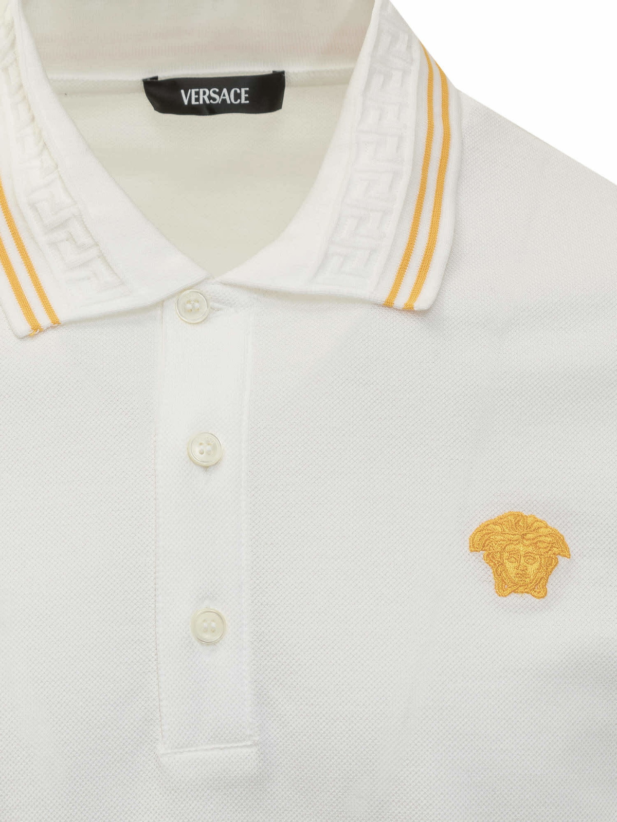 Medusa Greca Polo Shirt