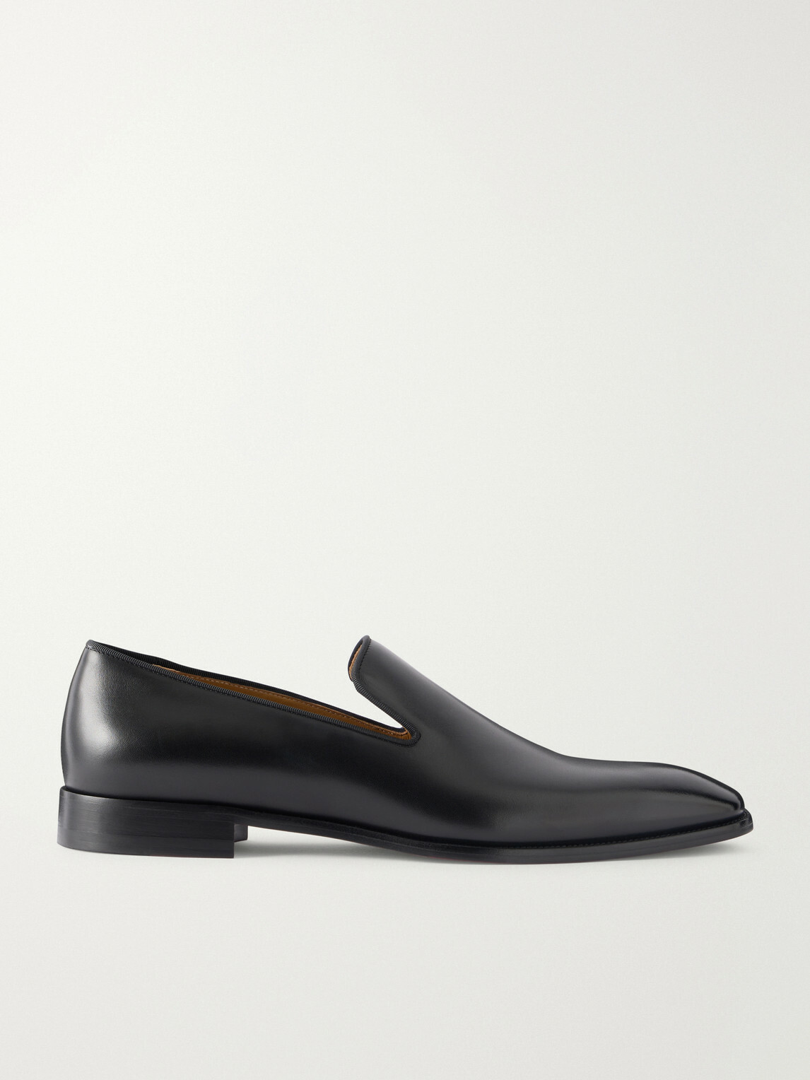 Christian Louboutin - Danny Leather Loafers - Black