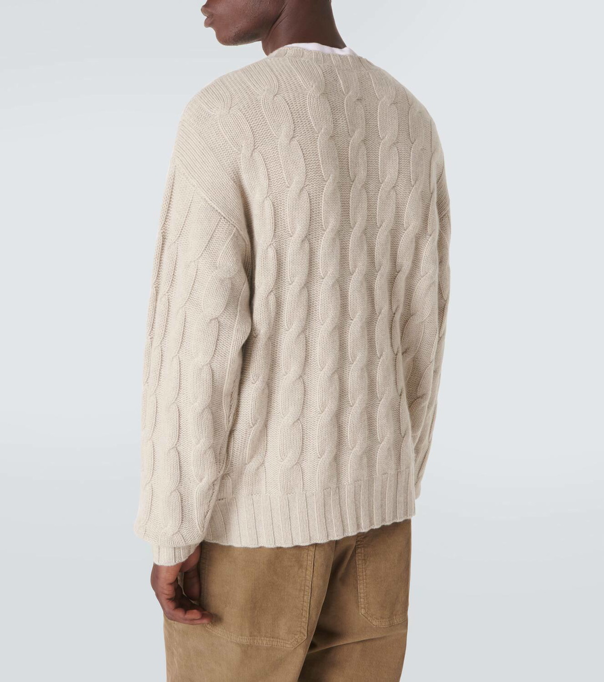 Le Kasha Cable-knit cashmere sweater Le Kasha Le Kasha Cable-knit cashmere sweater Le Kasha