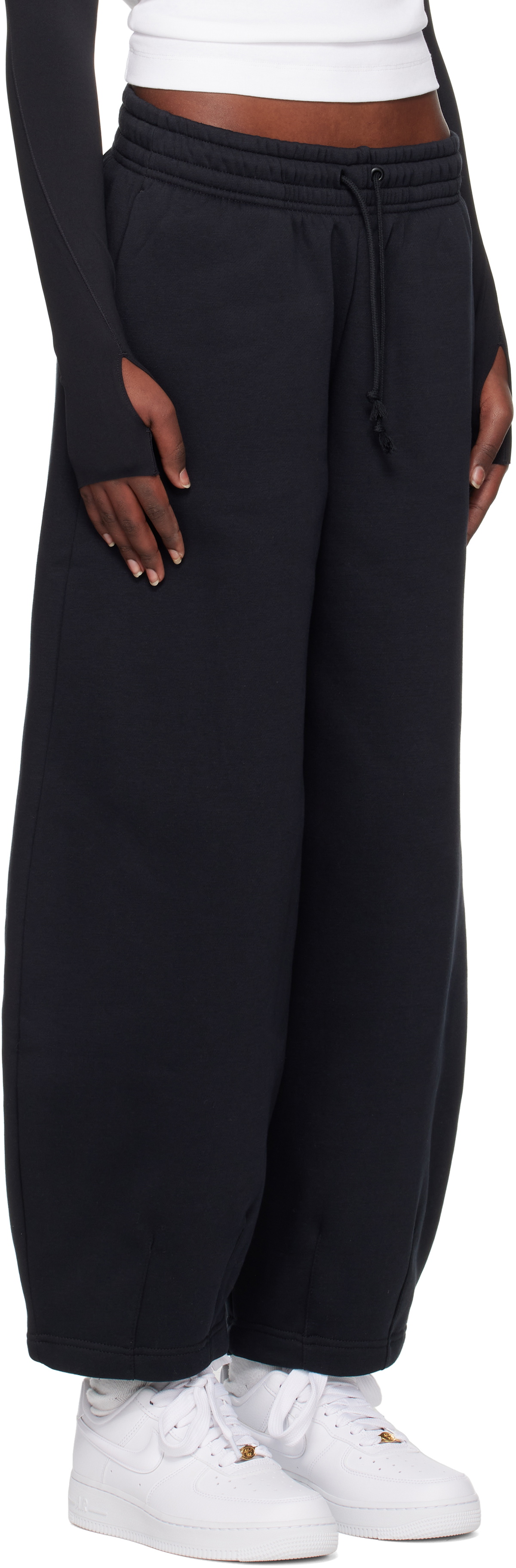 Nike Black Sportswear Phoenix Lounge Pants