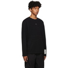 A-Cold-Wall* Black Overlock Long Sleeve T-Shirt