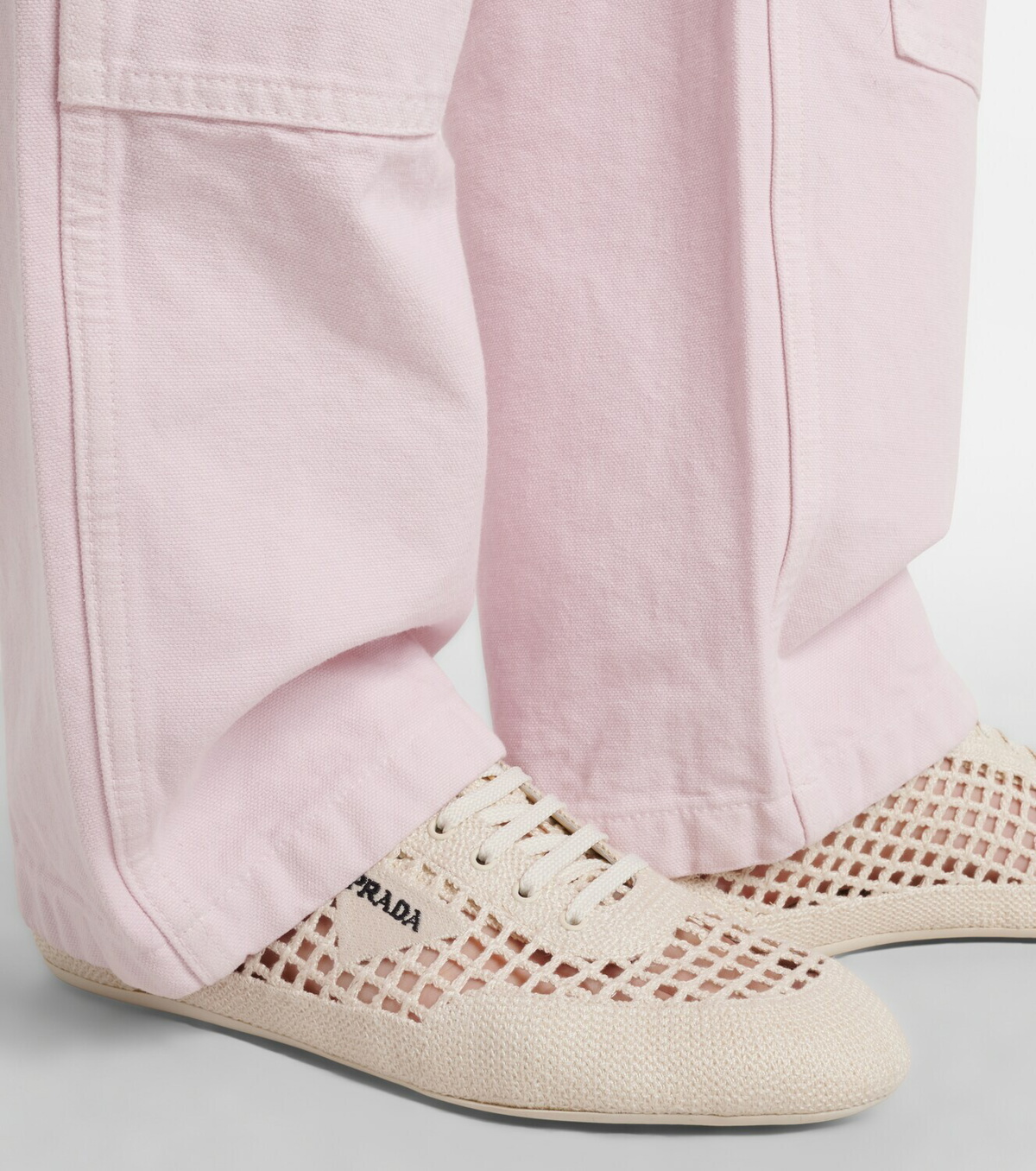 Prada Collapse crochet sneakers