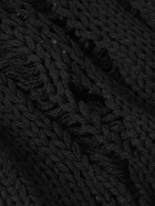 AIREI - Distressed Recycled-Cashmere and Wool-Blend Beanie