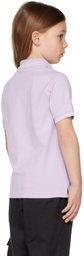 Stone Island Junior Kids Purple Patch Polo