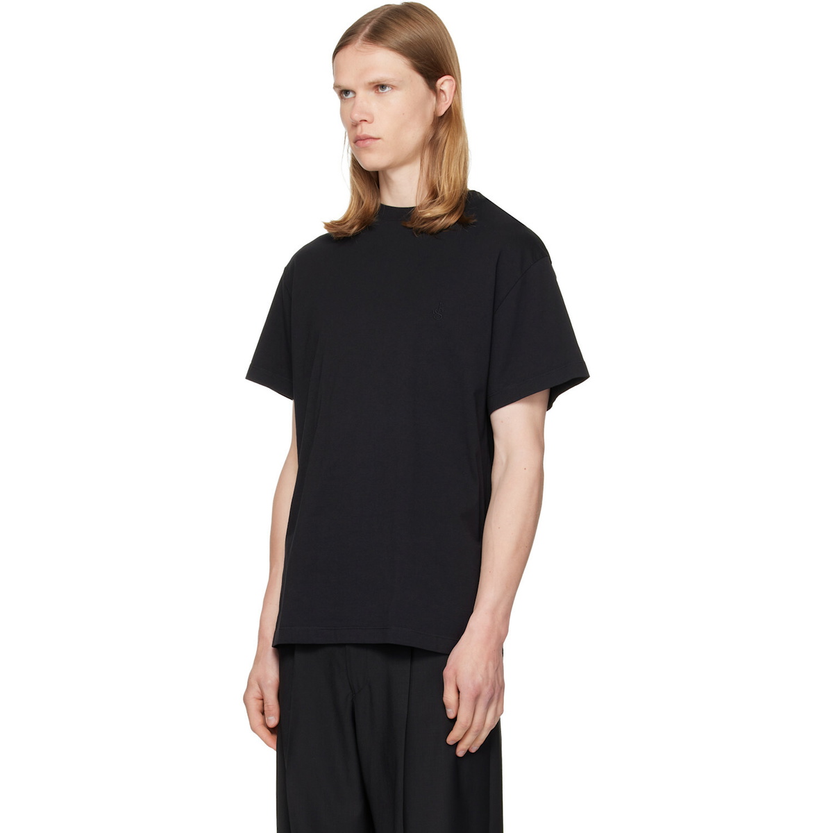 Jil Sander Three-Pack Multicolor Crew-Neck T-shirts