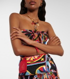 Dolce&Gabbana My Sicily Mini crochet top-handle bag