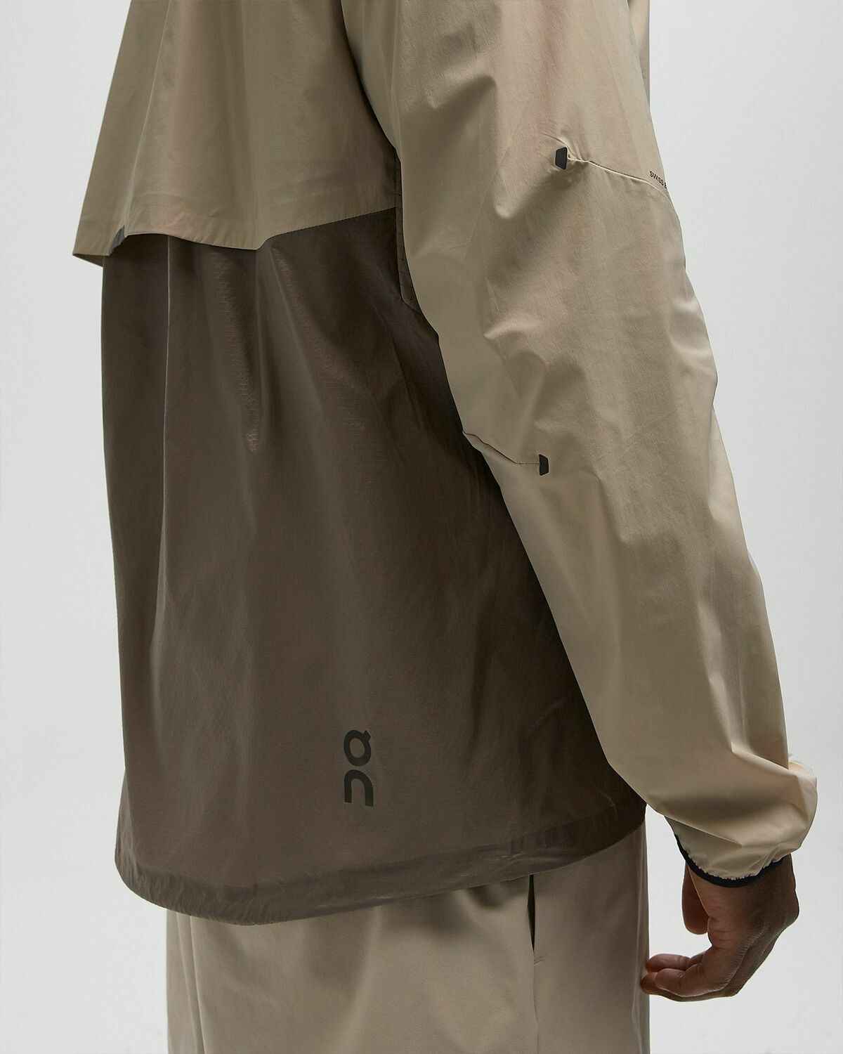 ON Weather Jacket Beige Mens Windbreaker