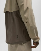 ON Weather Jacket Beige Mens Windbreaker