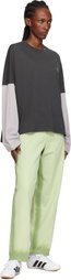 Dime Green Classic Baggy Jeans