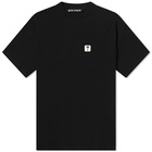 Palm Angels Men's Patch Logo T-Shirt in Black