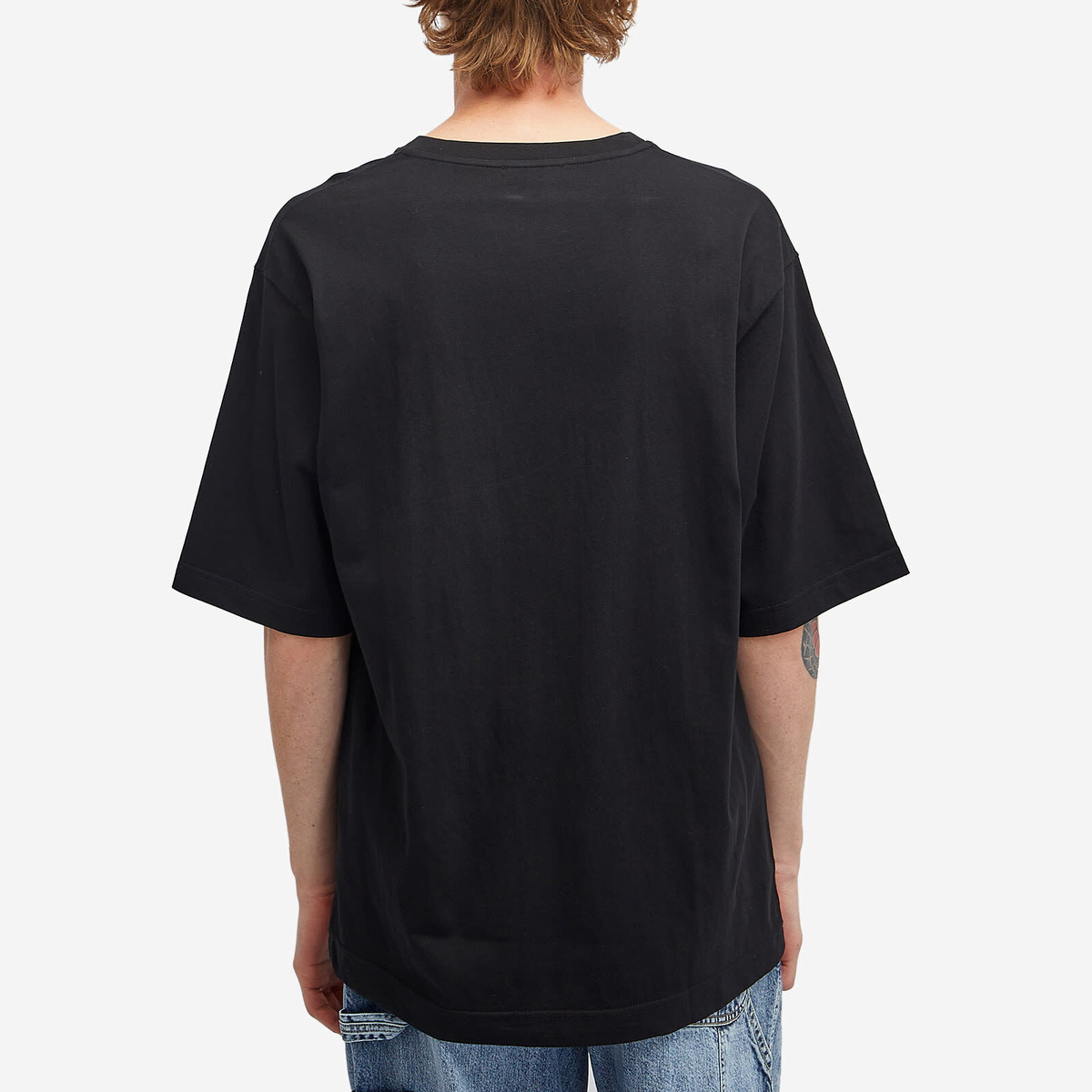 【送関込】Dolce & Gabbana Chest College Logo T-Shirt Dolce & Gabbana Chest College Logo T-Shirt Black | END. (AR)