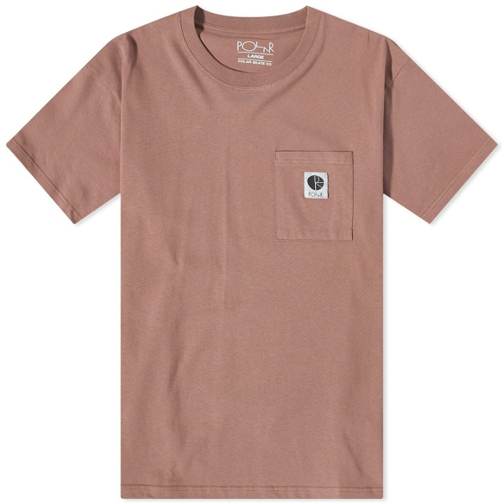Photo: Polar Skate Co. Men's Pocket T-Shirt in Rust
