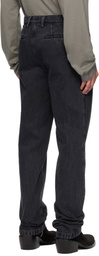 Rier Black Faded Jeans