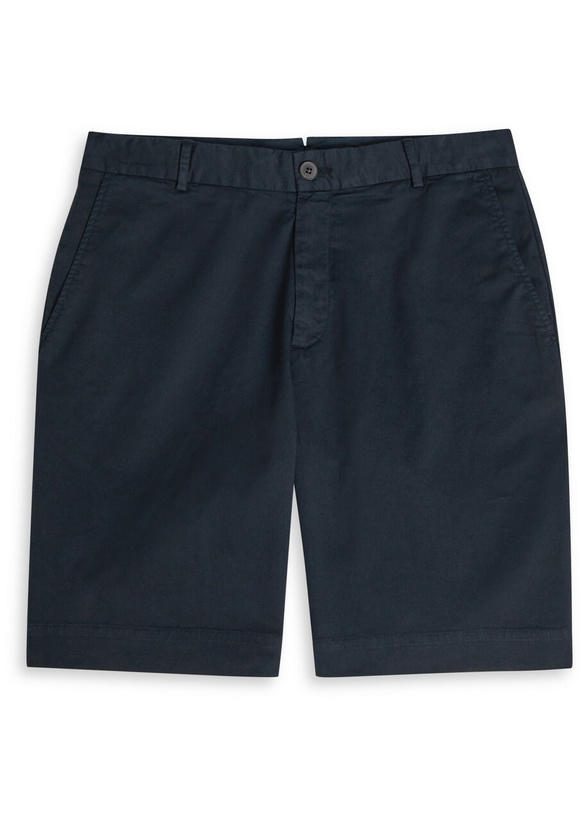 Photo: Sunspel Stretch-cotton Shorts Navy