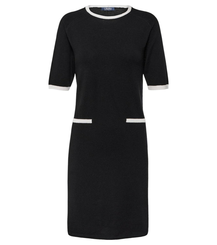 Photo: 'S Max Mara Dramma wool and cashmere minidress