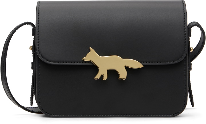 Photo: Maison Kitsuné Black Edie Large Bag