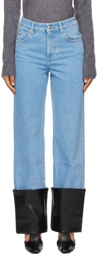 Photo: Nanushka Blue Raynee Jeans