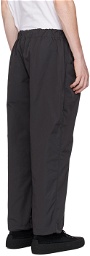 South2 West8 Gray Belted Track Pants