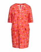 Manila Grace Womens Mini dress in Orange