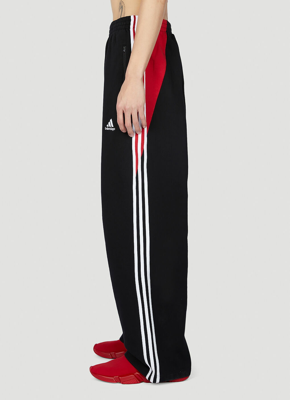 Balenciaga x Adidas Baggy Track Pants - Farfetch