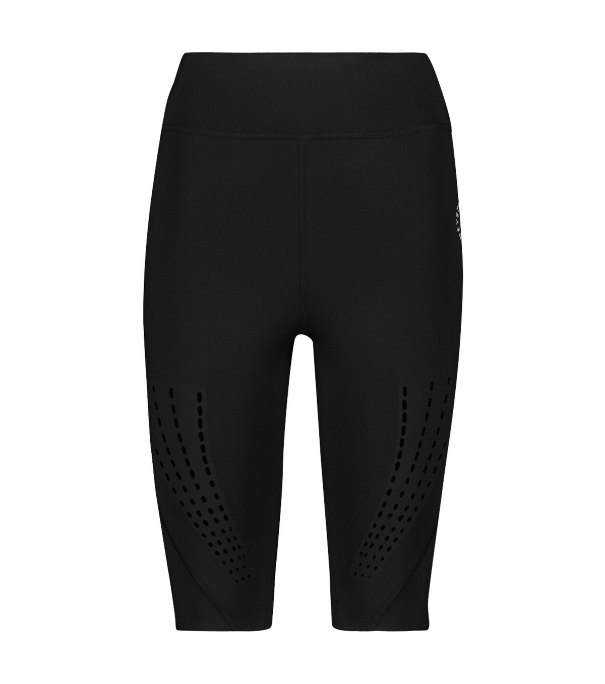 Adidas by Stella McCartney - Laser-cut biker shorts