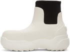 AMBUSH Off-White Rubber Chelsea Boots