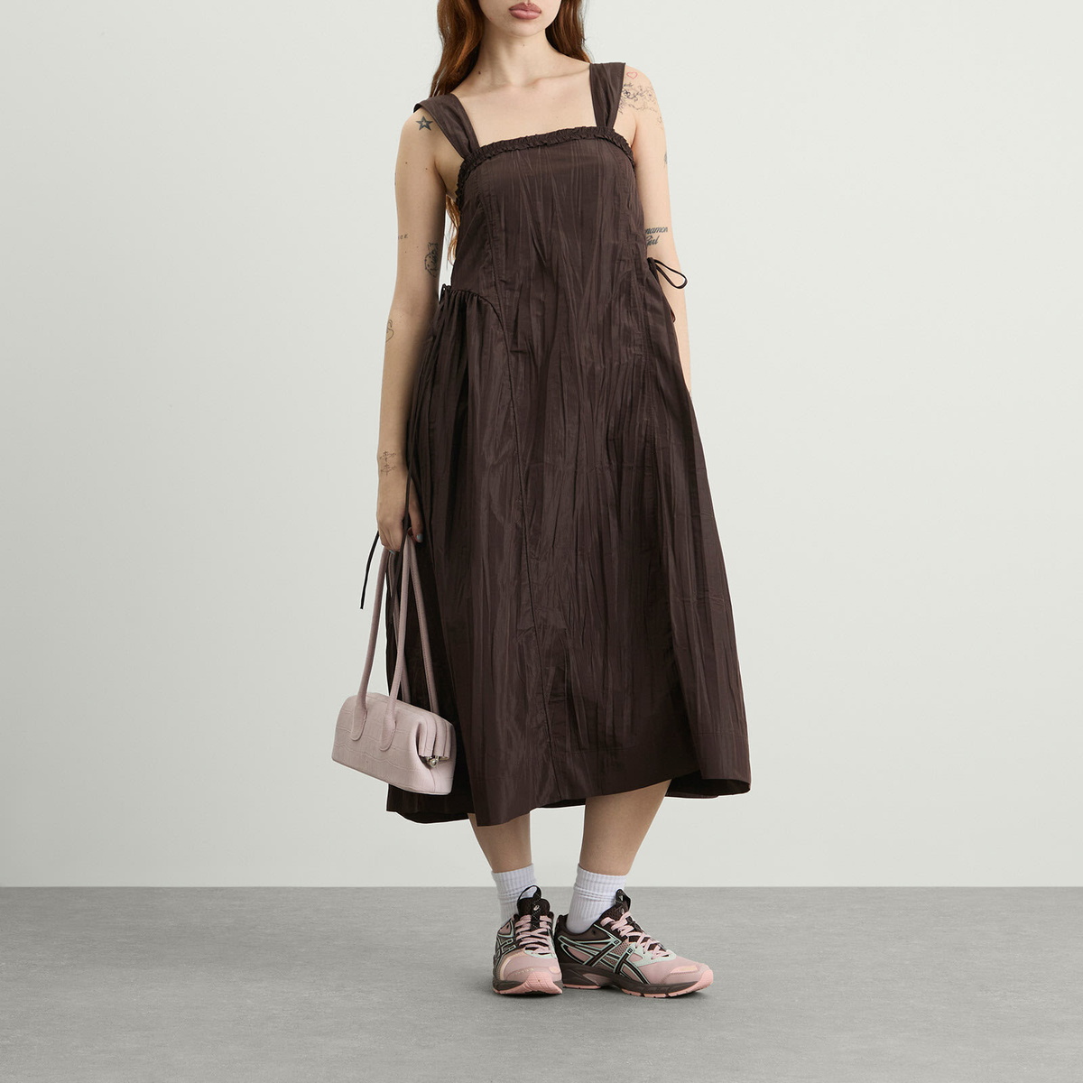 Damson Madder Women's Elina Midi Dress Presented By END. in Choc