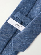 Mr P. - 8cm Linen and Silk-Blend Tie