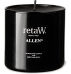 retaW - Allen Scented Candle, 145g - Black