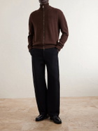 Givenchy - Cashmere Zip-Up Cardigan - Brown