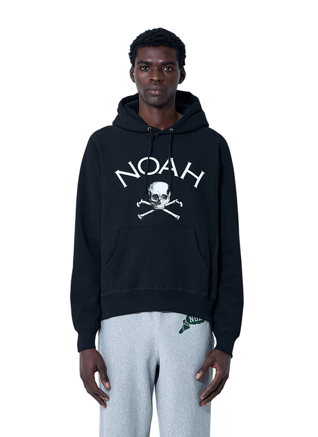 Noah Grey Lightweight Zip-Up Hoodie Noah NYC
