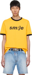 MISBHV Yellow 'Smile' 70's T-shirt