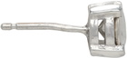 WWW.WILLSHOTT SSENSE Exclusive Silver Solid Stud Earring
