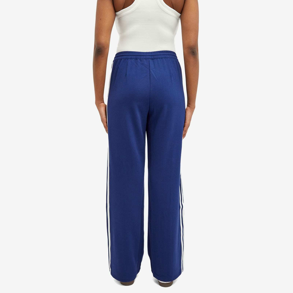 Adidas Women's Beckenbauer Track Pant in Dark Blue adidas