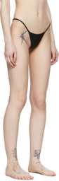 DU CIEL SSENSE Exclusive Black Classis Bikini Bottom