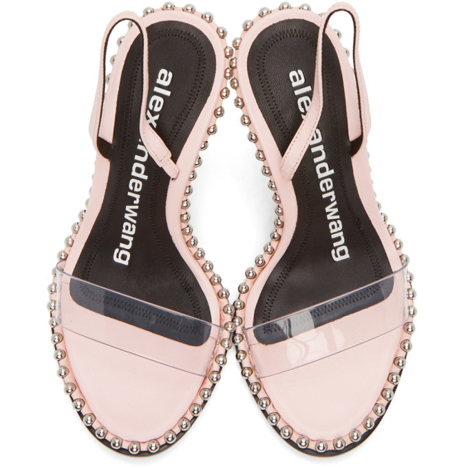 Alexander Wang Pink Nova Heeled Sandals Alexander Wang