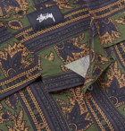 Stüssy - Camp-Collar Printed Voile Shirt - Green